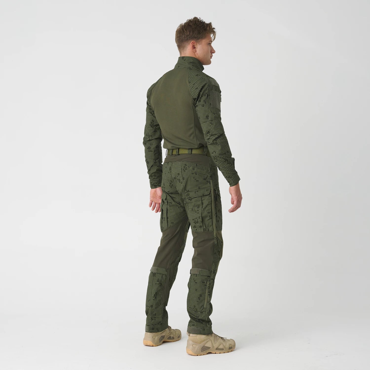 Helikon-Tex MCDU nohavice, US Woodland / Olive Green – detail 2