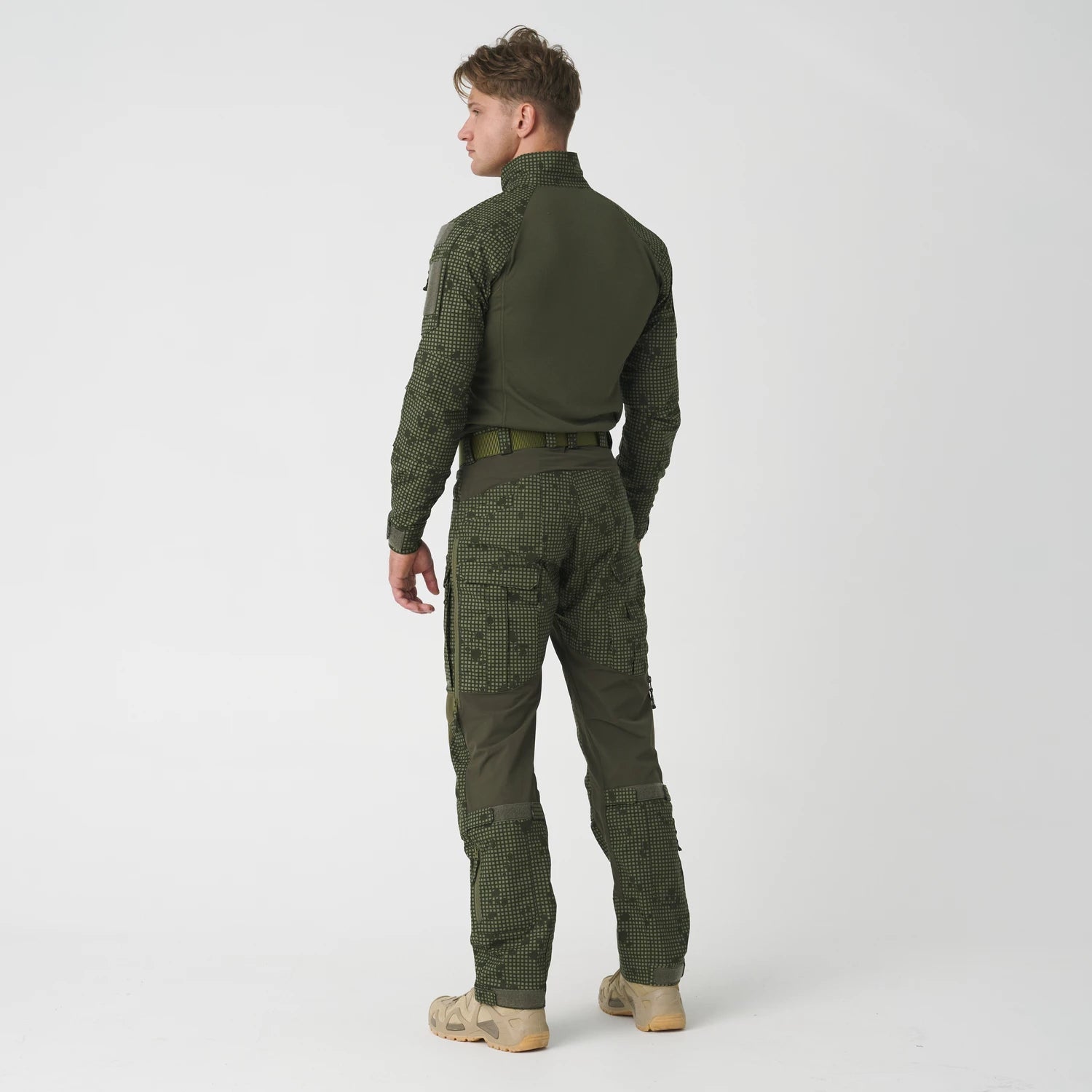 Helikon-Tex MCDU nohavice, US Woodland / Olive Green – detail 3