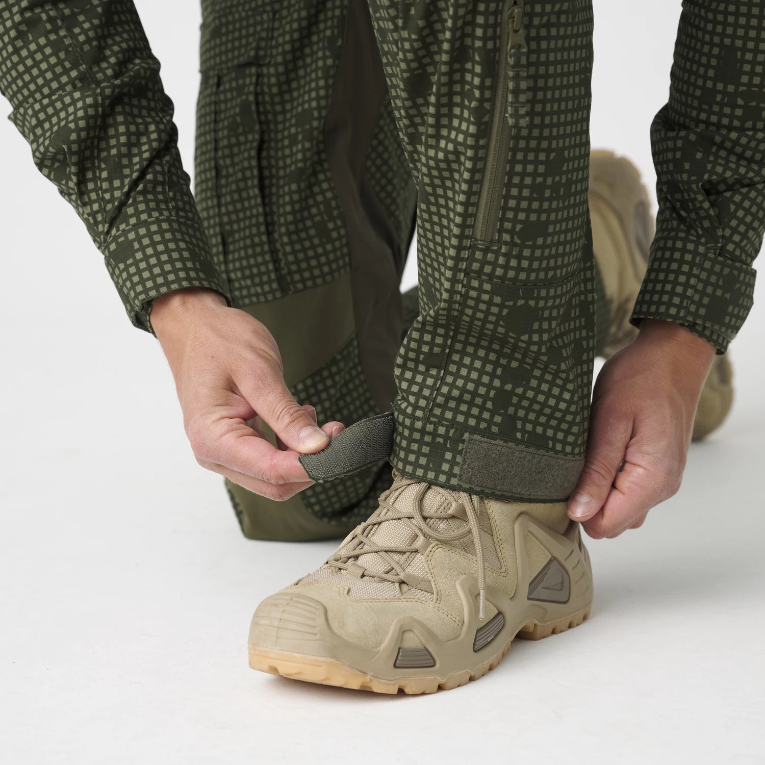 Helikon-Tex MCDU nohavice, US Woodland / Olive Green – detail 5