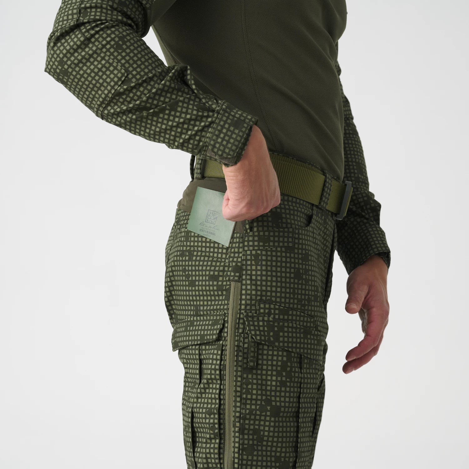 Helikon-Tex MCDU nohavice, US Woodland / Olive Green – detail 6