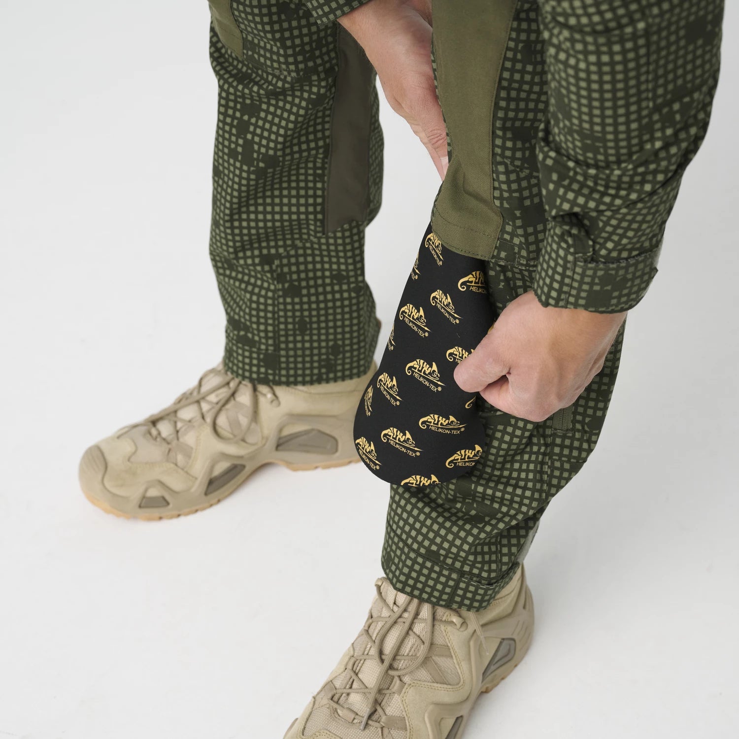 Helikon-Tex MCDU nohavice, US Woodland / Olive Green – detail 10