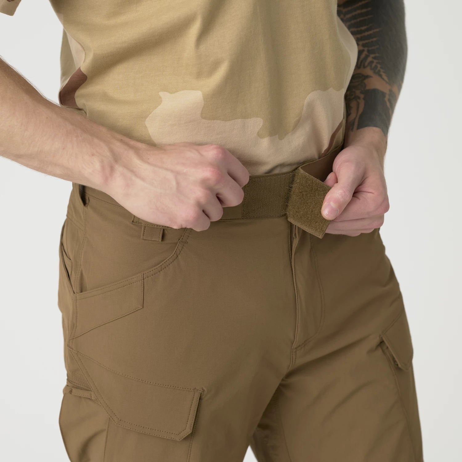 Helikon-Tex OTP nohavice VersaStretch taktické Outdoorové Versa Stretch, Adaptive Green – detail 7