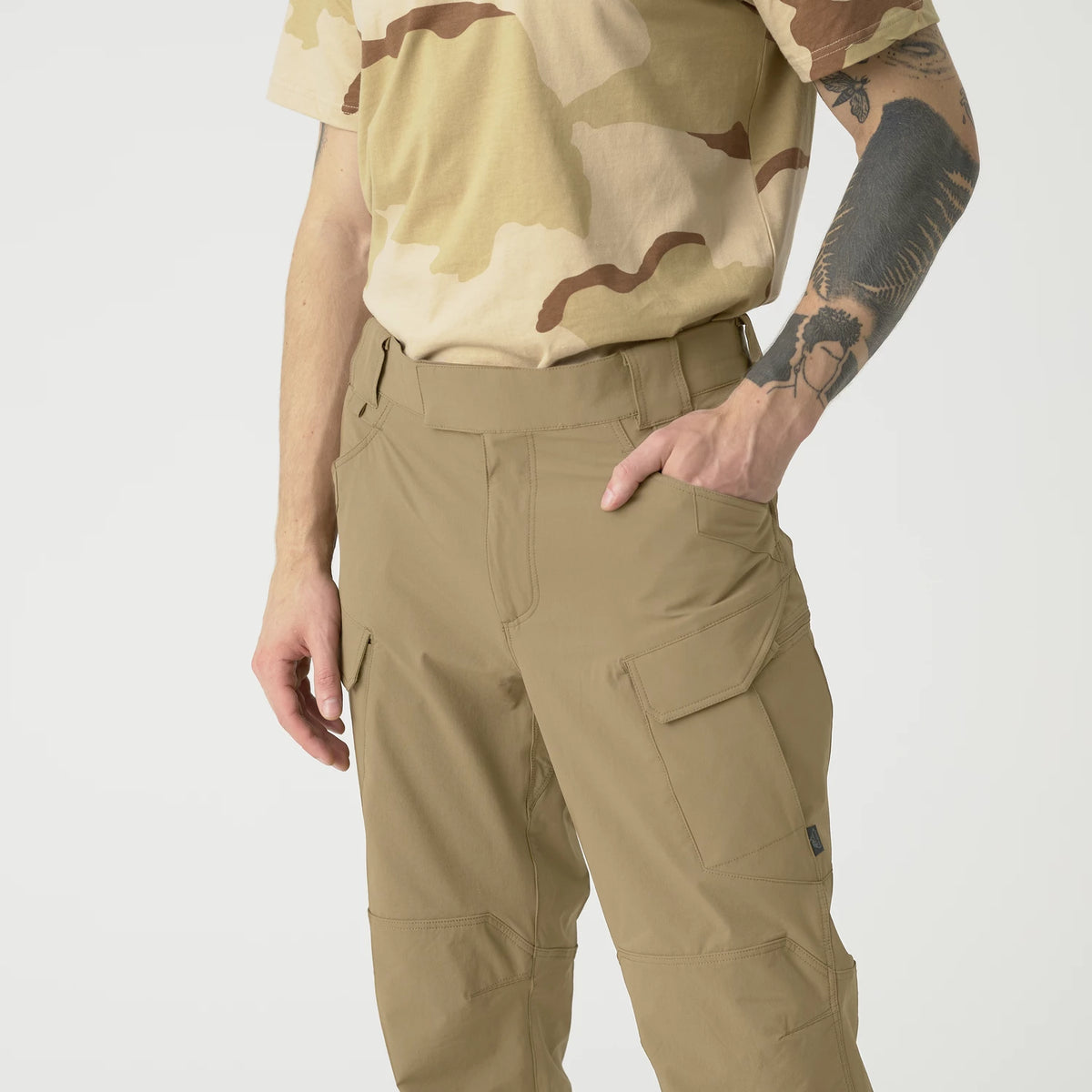 Helikon-Tex OTP nohavice VersaStretch taktické Versa Stretch Lite Outdoorové, Taiga Green – detail 12