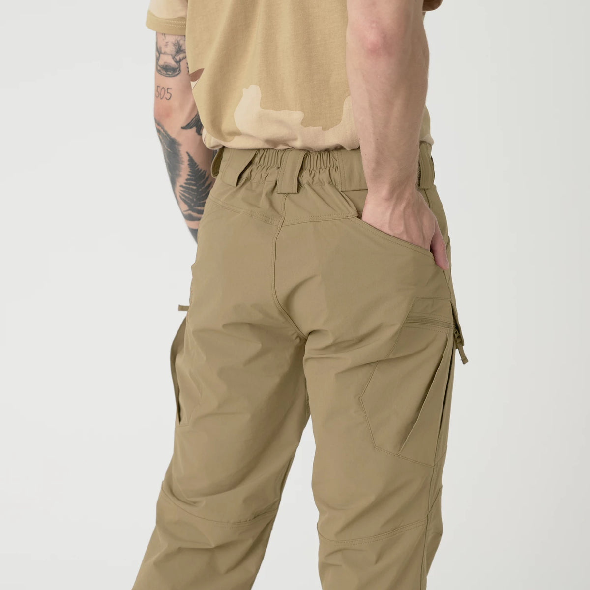 Helikon-Tex OTP nohavice VersaStretch taktické Versa Stretch Lite Outdoorové, Taiga Green – detail 15