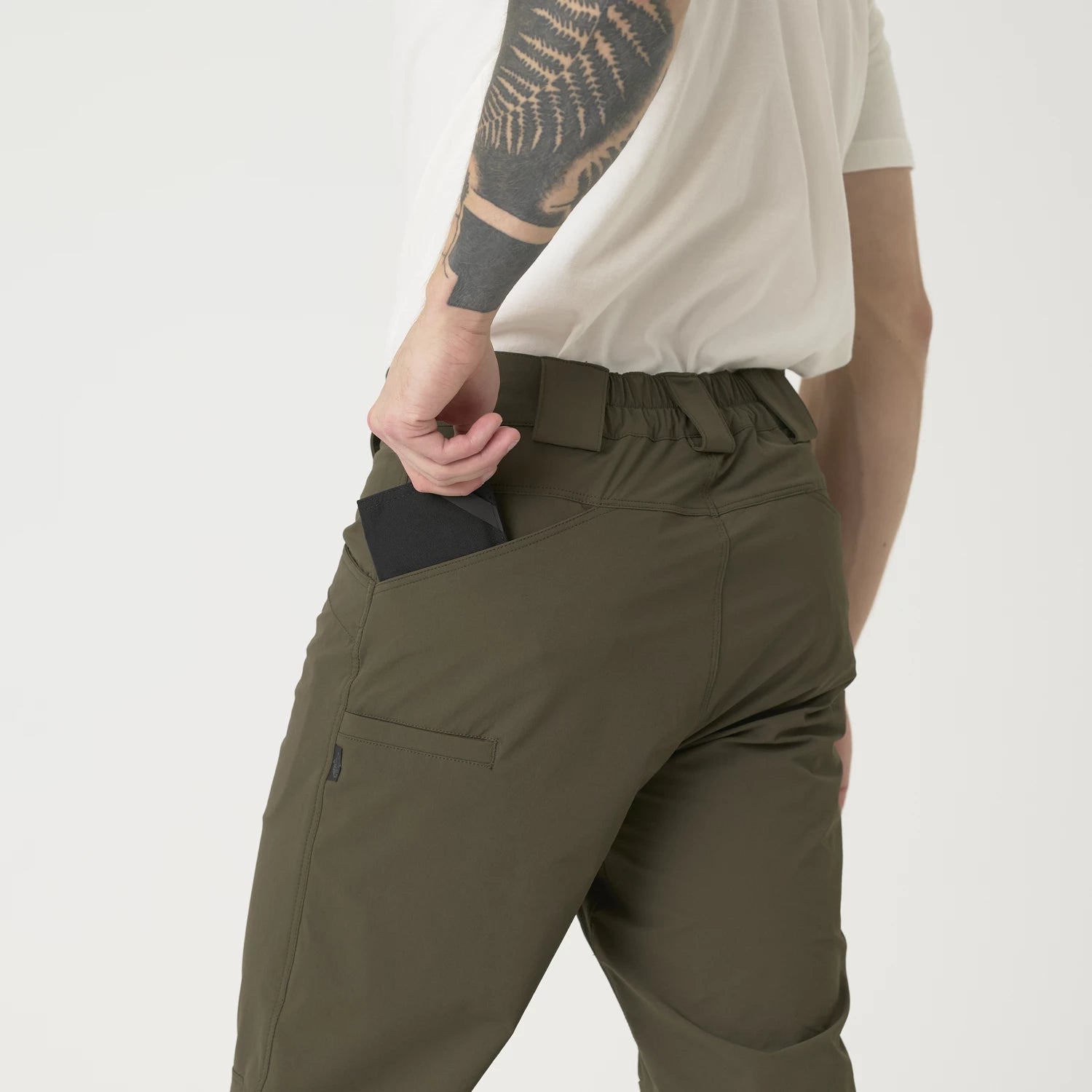 Helikon-Tex VersaStretch trekingové nohavice taktické, Black – detail 8