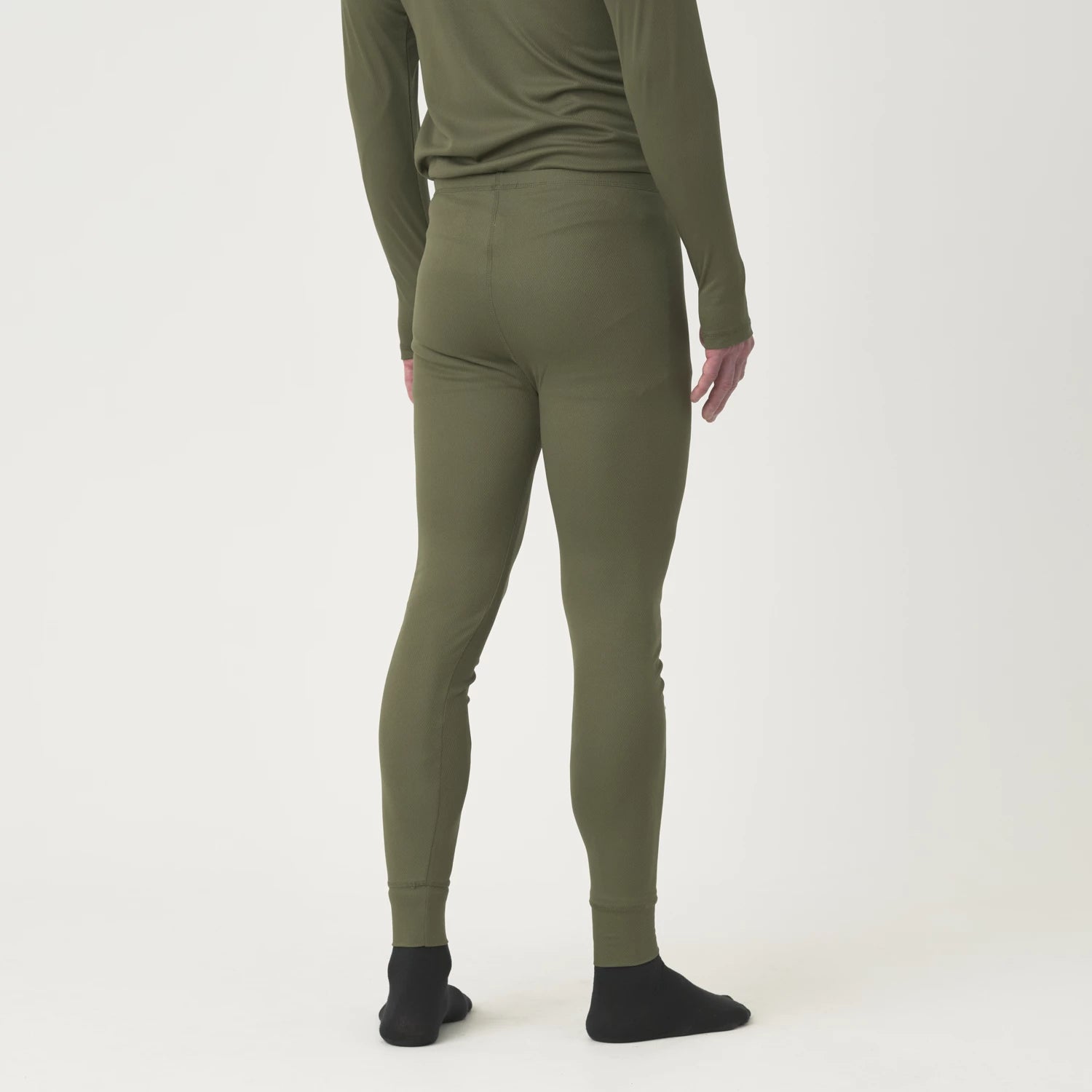 Helikon-Tex US LVL 1 spodné prádlo nohavice, olivovo zelená – detail 2