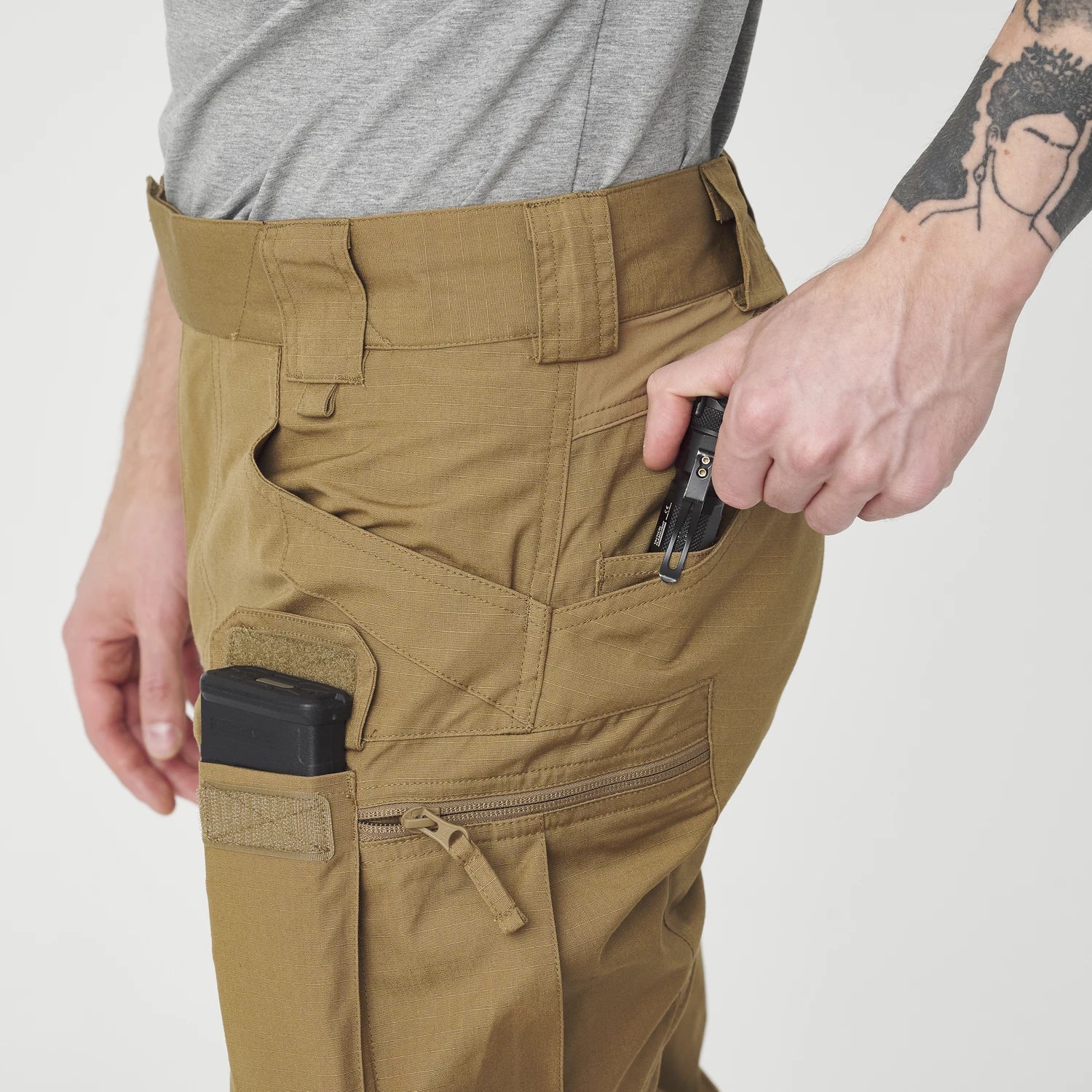 Helikon-Tex UTP nohavice taktické Flex, MultiCam – detail 4