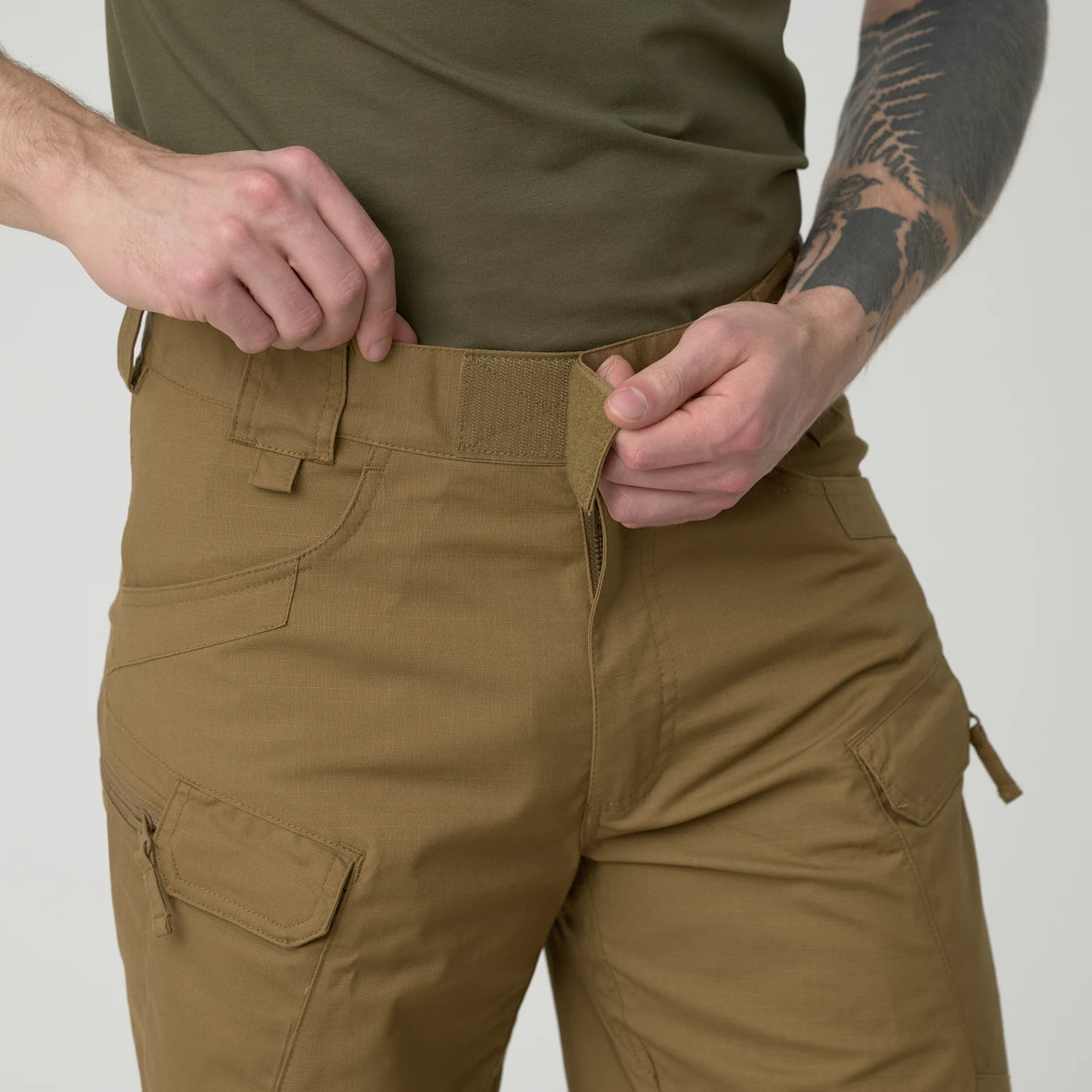 Helikon-Tex UTS Urban Tactical Shorts šortky taktické 8.5", olive green – detail 2