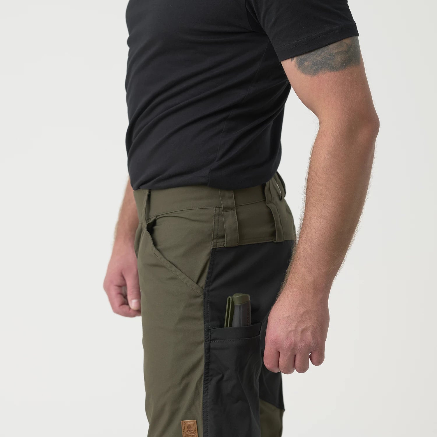 Helikon-Tex WOODSMAN nohavice, Cloud Grey / Ash Grey – detail 7