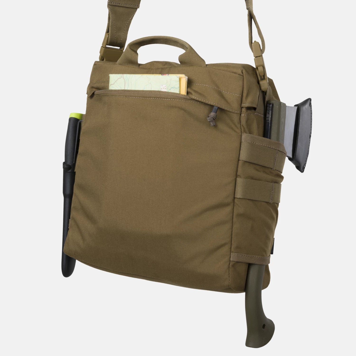 Helikon-Tex Bushcraft Haversack Bag taška cez rameno Cordura®, čierna – detail 1