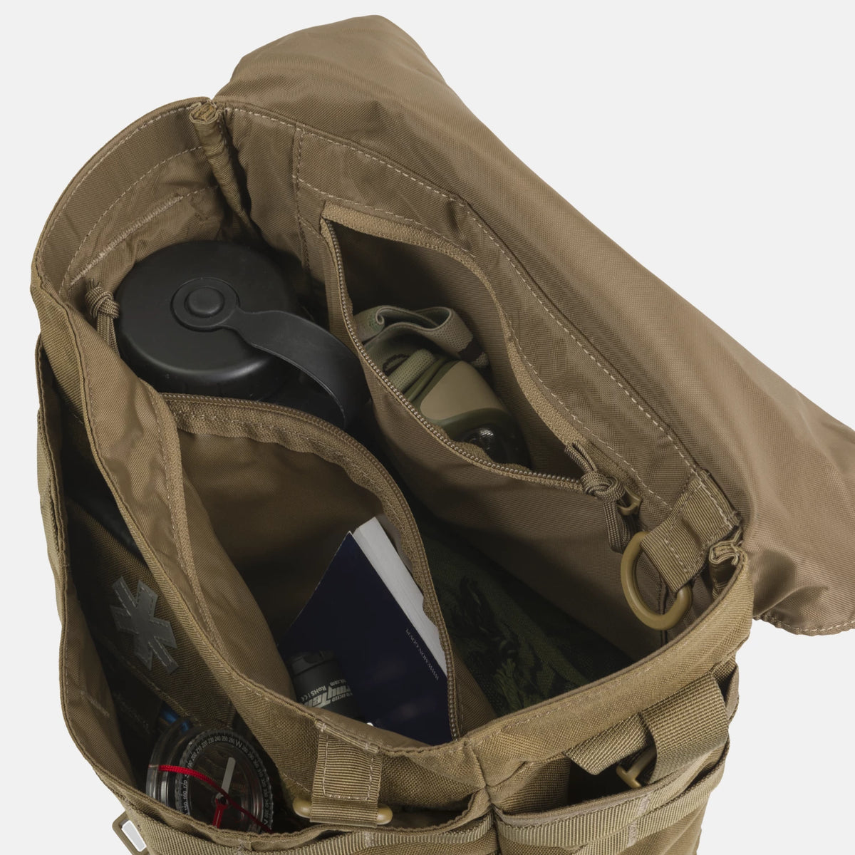 Helikon-Tex Bushcraft Haversack Bag taška cez rameno Cordura®, Coyote – detail 4