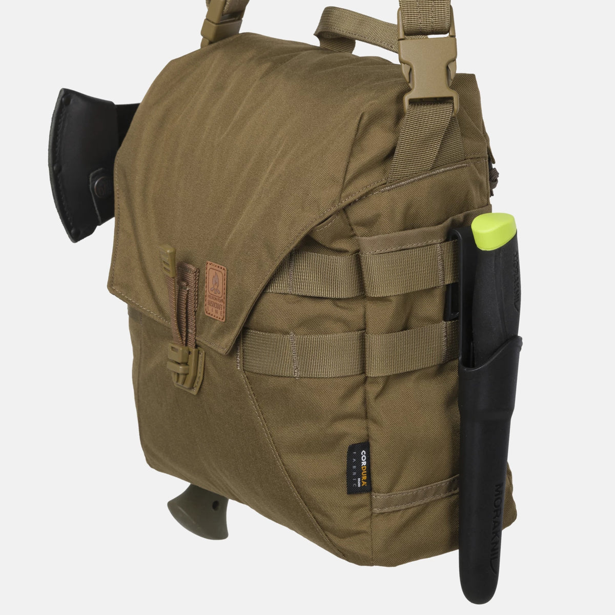 Helikon-Tex Bushcraft Haversack Bag taška cez rameno Cordura®, Coyote – detail 6