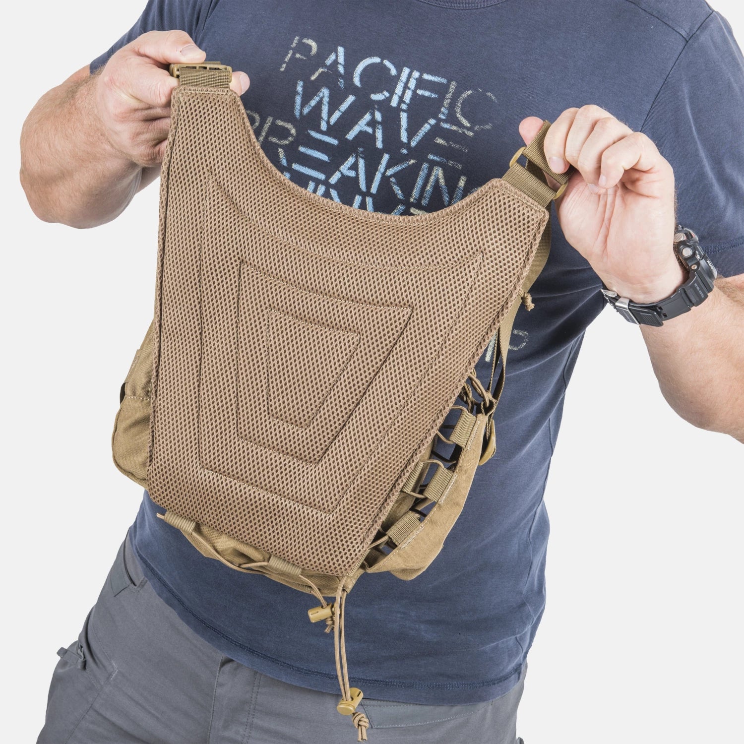 Helikon-Tex EDC SIDE BAG® kapsa cez rameno, olivová – detail 12