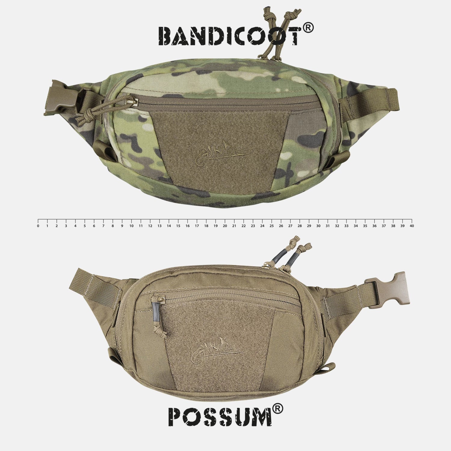 Helikon-Tex POSSUM WAIST ľadvinka, čierna – detail 3