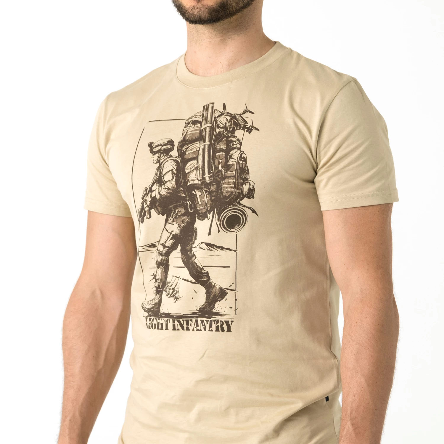 Helikon-Tex Light Infantry tričko, olive green