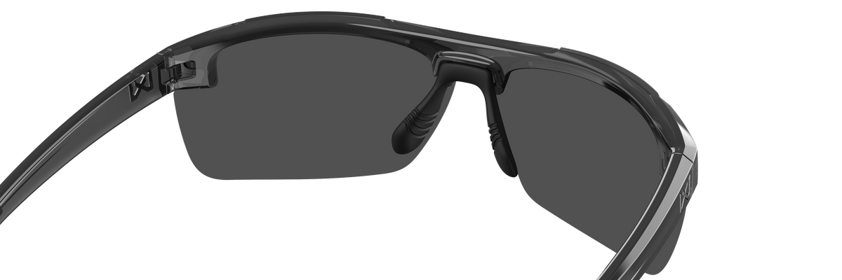 Wiley X Prime Slnečné okuliare Captivate Polarized blue mirror, gloss crystal grey