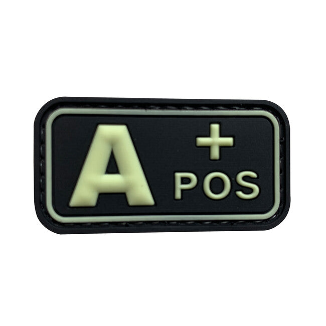 WARAGOD A POS нашивка PVC Patch Светещи в тъмното