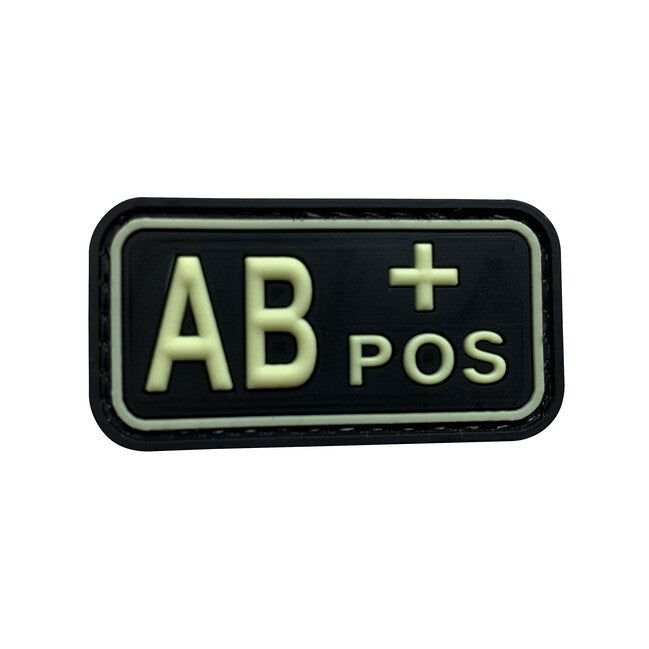 WARAGOD AB POS нашивка PVC светеща в тъмното