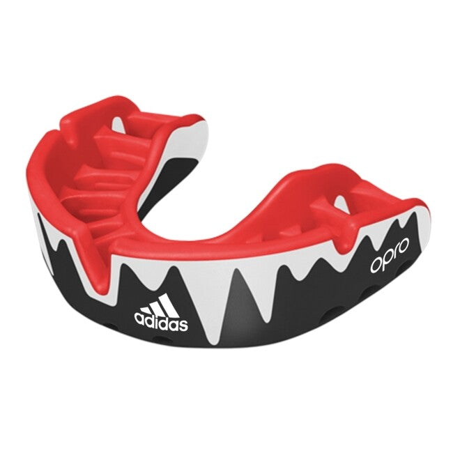 Adidas Opro Platinum защитник за зъби, червена-черна-бяла