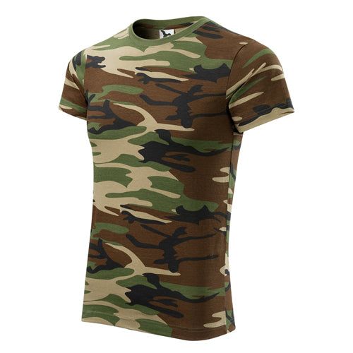 Malfini Camouflage кратка тениска 160g/m2, кафяво