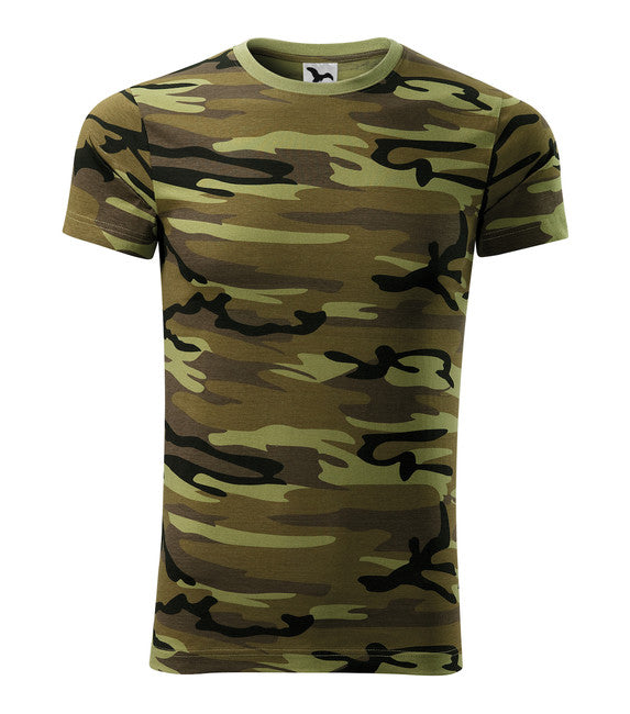 Malfini Camouflage тениска 160g/m2, зелена