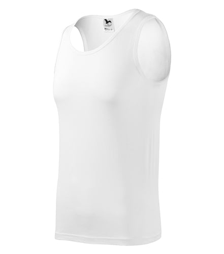 Malfini мъжки потник 160g/m2, бял