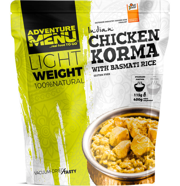 Adventure Kura Korma меню с ориз басмати, 600g