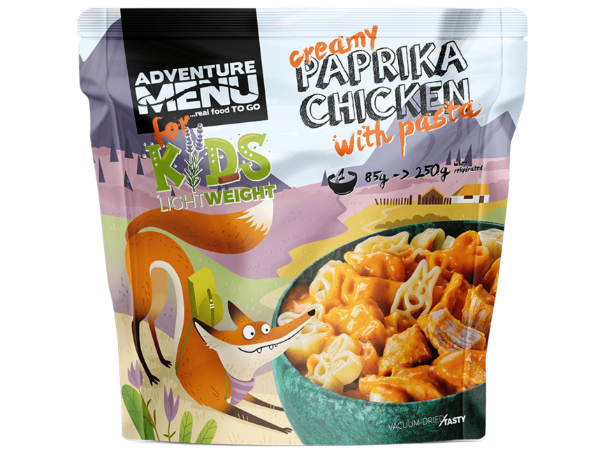 Adventure пилешко с чушки и паста меню, 250g