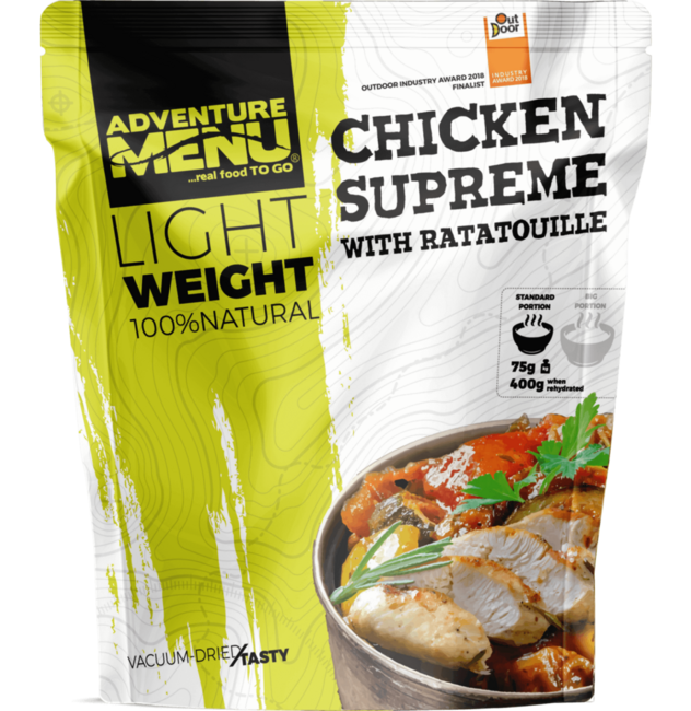 Adventure меню Пилешко supreme с ratatouille, 600g
