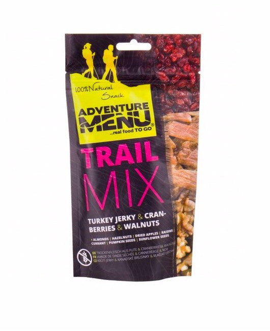 Adventure Menu Trail Mix Cranberry Turkey jerky Walnuts 100g