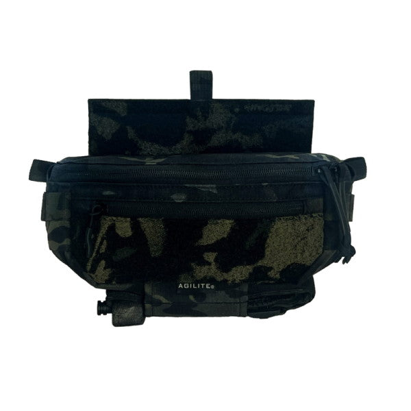 Agilite Six Pack висящо торбичка, мултикам черно