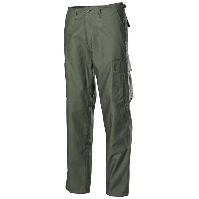 MFH US Combat BDU Tactical Pants, OD Green