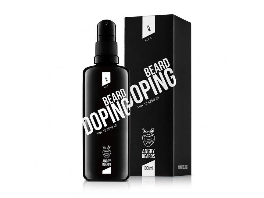 Angry Beards Beard Doping препарат за растеж на брада 100 ml