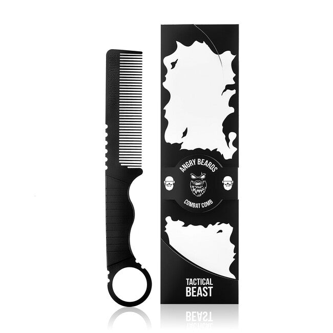 ANGRY BEARDS Combat Comb гребен за брада и мустаци