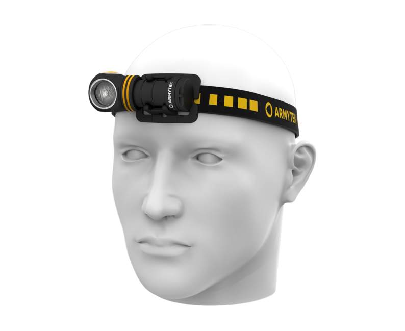 ArmyTek Elf C1 фенер за глава USB-C LED ръчен фенер с захранване от акумулатор 1000 lm, бял
