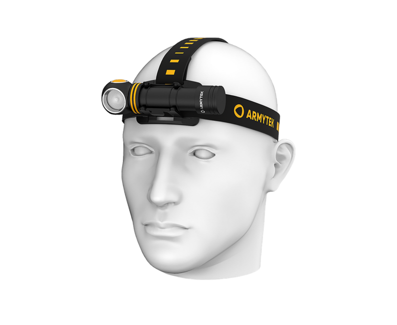 ArmyTek Elf C2 USB-C фенер за глава с LED ръчен фенер топла бяла 1023 lm с батерия