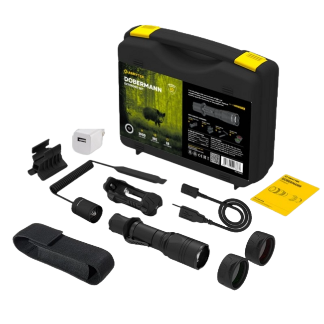 ArmyTek Dobermann Extended комплект тактически с фенер