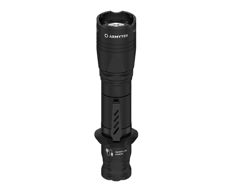 ArmyTek Dobermann Pro джобен фенер LED, бяло, захранване от акумулатор, 1400 lm, 114 g