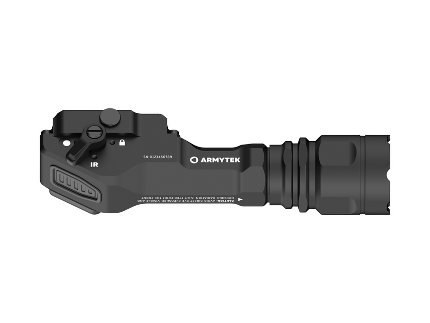 Armytek Parma C2IR Pro компактен акумулаторен пушечен фенер 1200lm