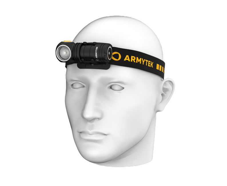 ArmyTek Wizard C1 Pro LED фенер за глава с магнитен държач и захранване от акумулатор Magnet бяло, 1000 lm, 1440 h, 55 g