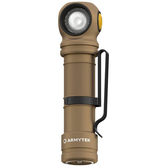 ArmyTek Wizard C2 Pro Max LED ръчен фенер с магнитен държач и захранване от акумулатор 4000 lm, песък