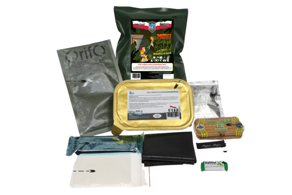 Arpol PBC1 Bushcraft пакет, морската свиня филе в сос
