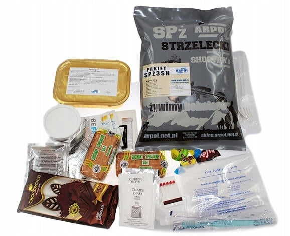 Arpol MRE тактически пакет, комплект 3, 900g