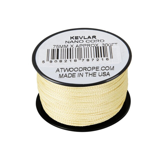 ATWOOD® Nano лано кевларово 75 mm стоп, жълта (K300)