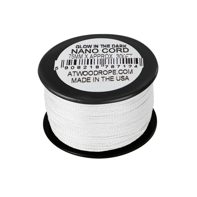 ATWOOD® Nano Uber Glow въже 0,75 mm стоп, бяло (GLOW-NC300)