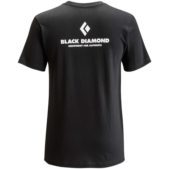 Black Diamond Equipment For Alpinist тениска мъжка с кръткрав ръкав, черна