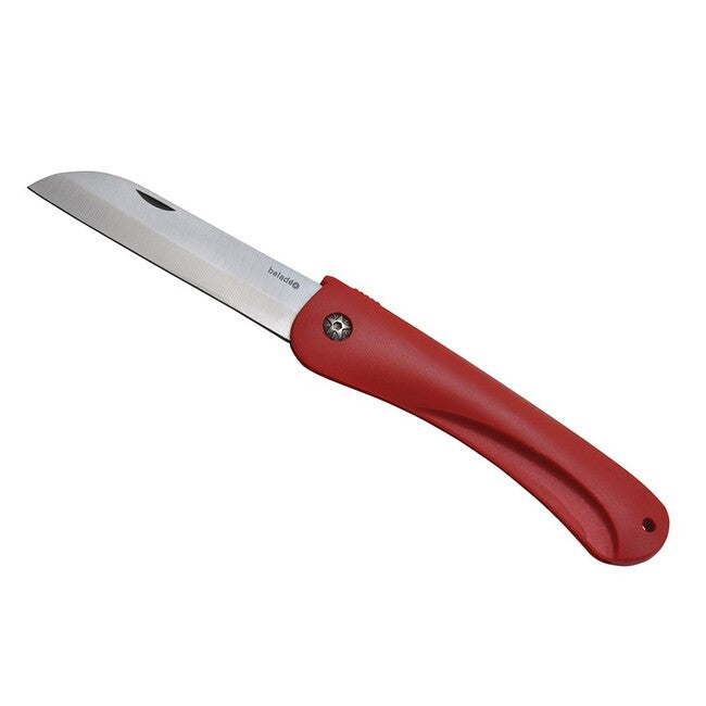 Baladeo ECO191 Birdy джобен нож, острие 8 см, стомана 2CR13, дръжка PP, червена