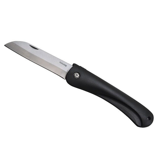 Baladeo ECO192 Birdy джобен нож, острие 8 см, стомана 2CR13, дръжка PP, черен