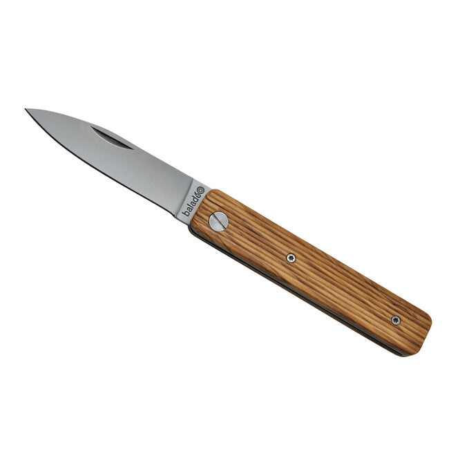 Baladeo ECO331 Papagayo джобен нож, острие 7,5 см, оцел 420, дръжка ясеново дърво