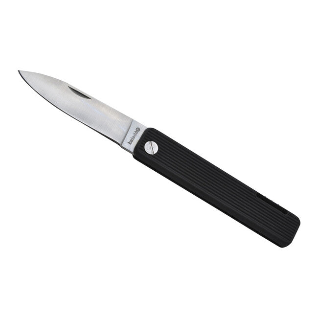 Baladeo ECO350 Papagayo джобен нож, острие 7,5 см, стомана 420, дръжка черна TPE